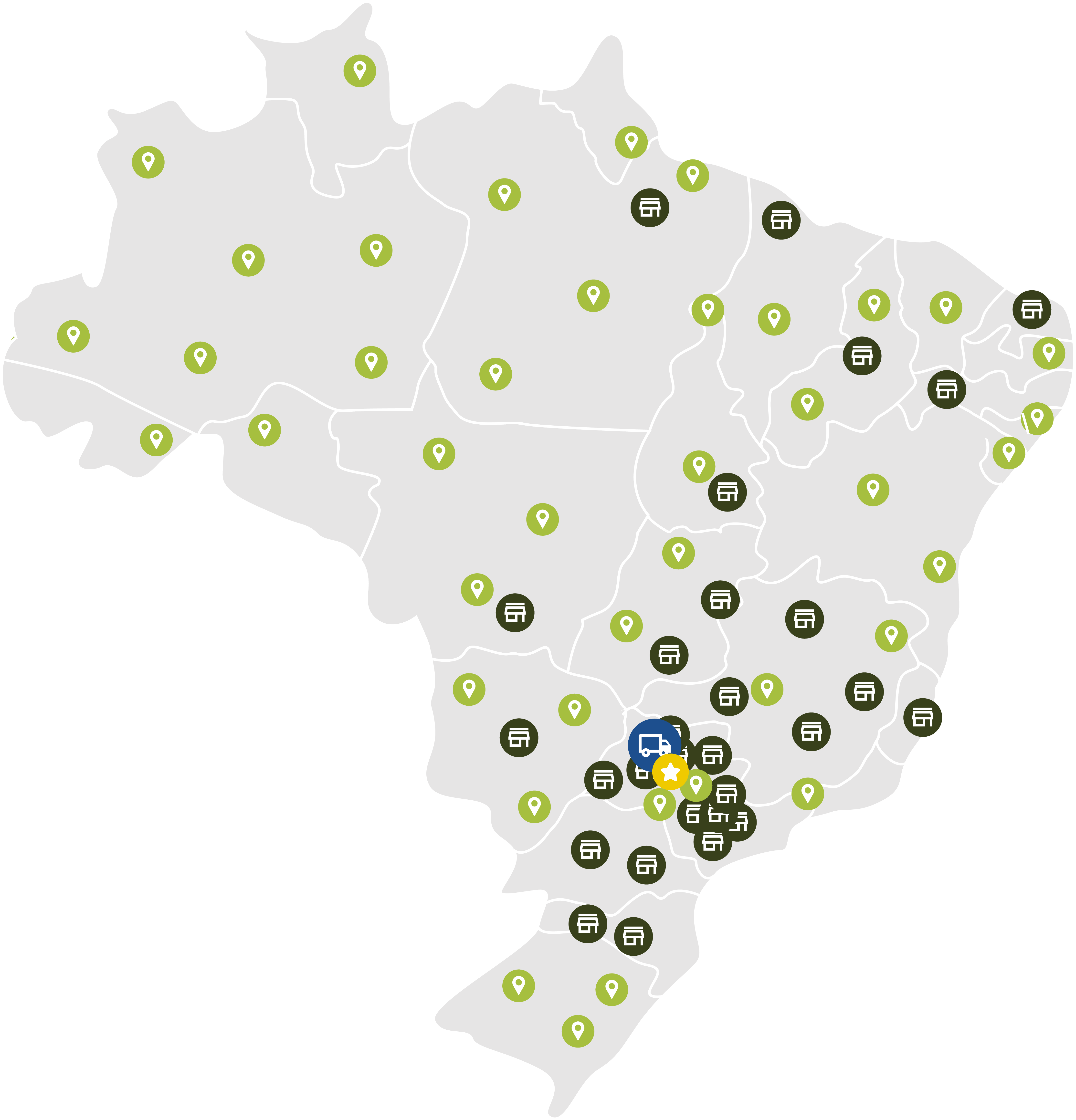 Mapa do Brasil