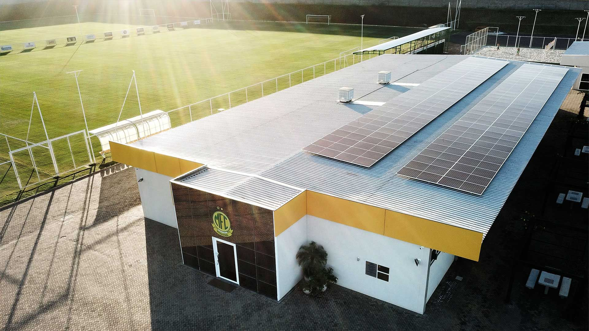Imagem do campo do Mirassol Futebol Clube